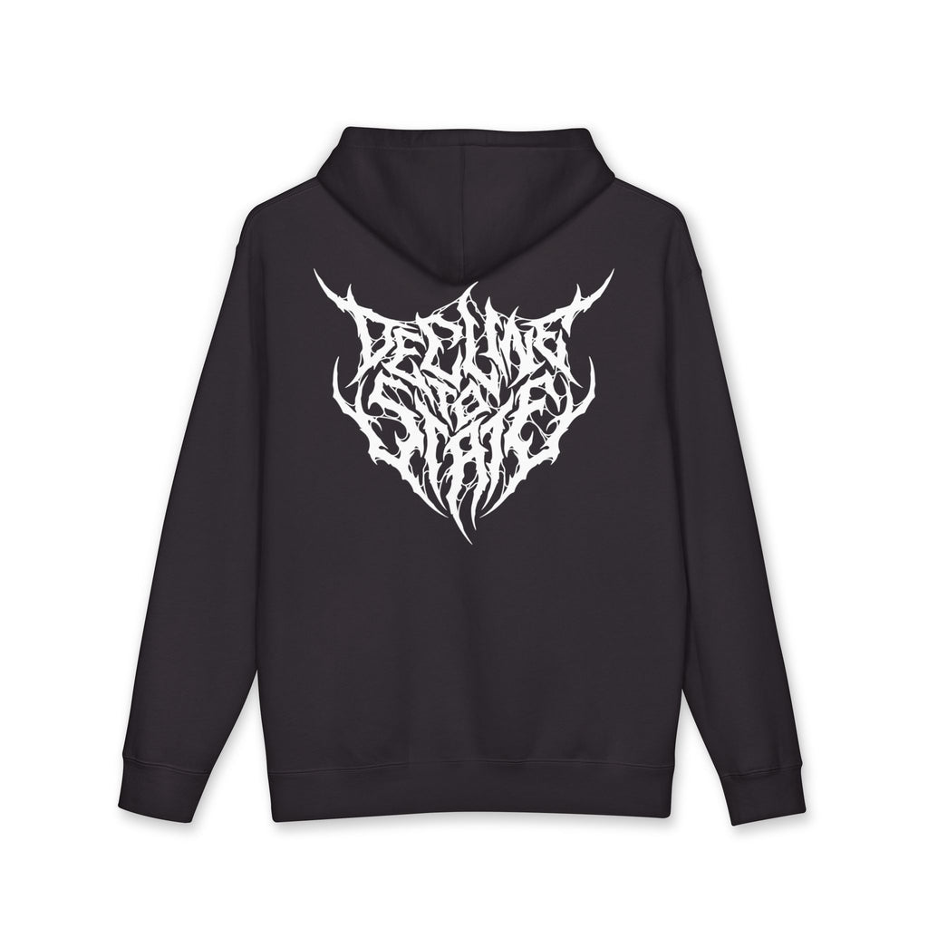 Decline To State Heavy Hoodie