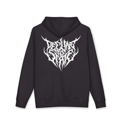 Decline To State Heavy Hoodie