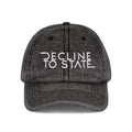 Decline to State Cap