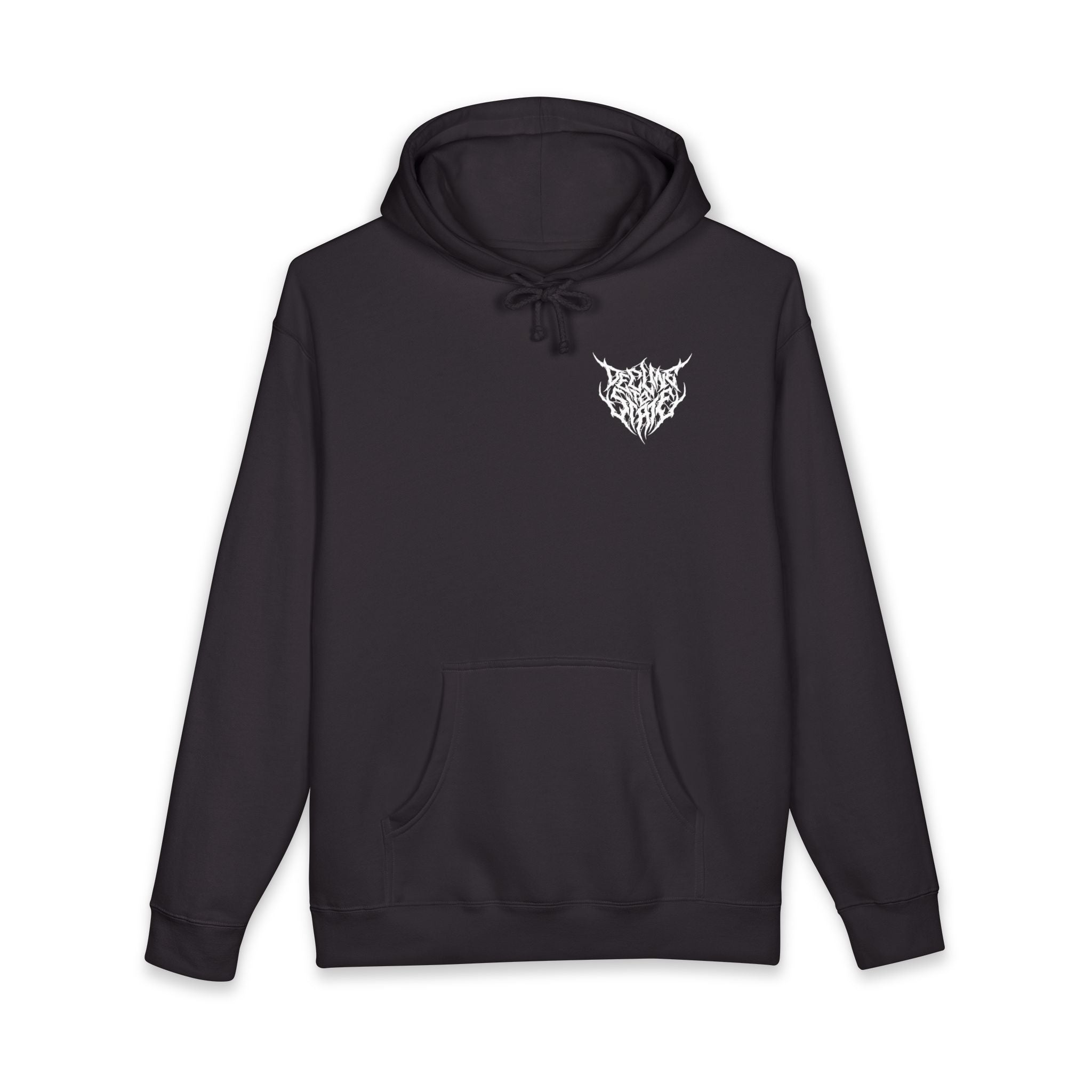 Decline To State Heavy Hoodie