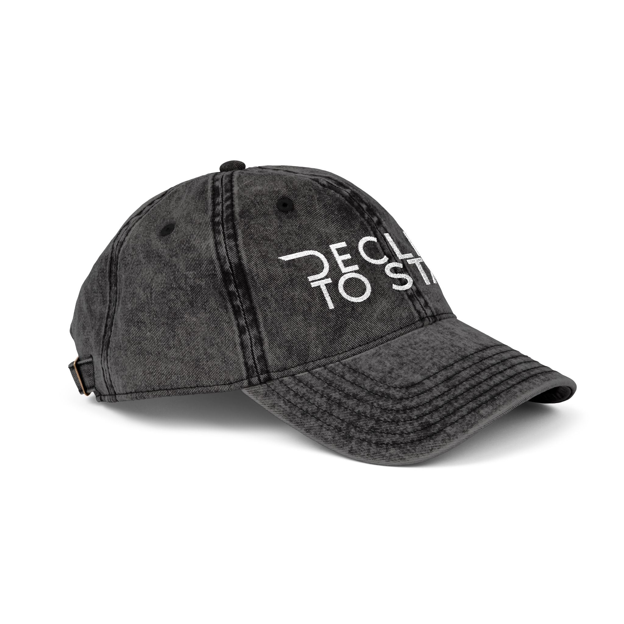 Decline to State Cap
